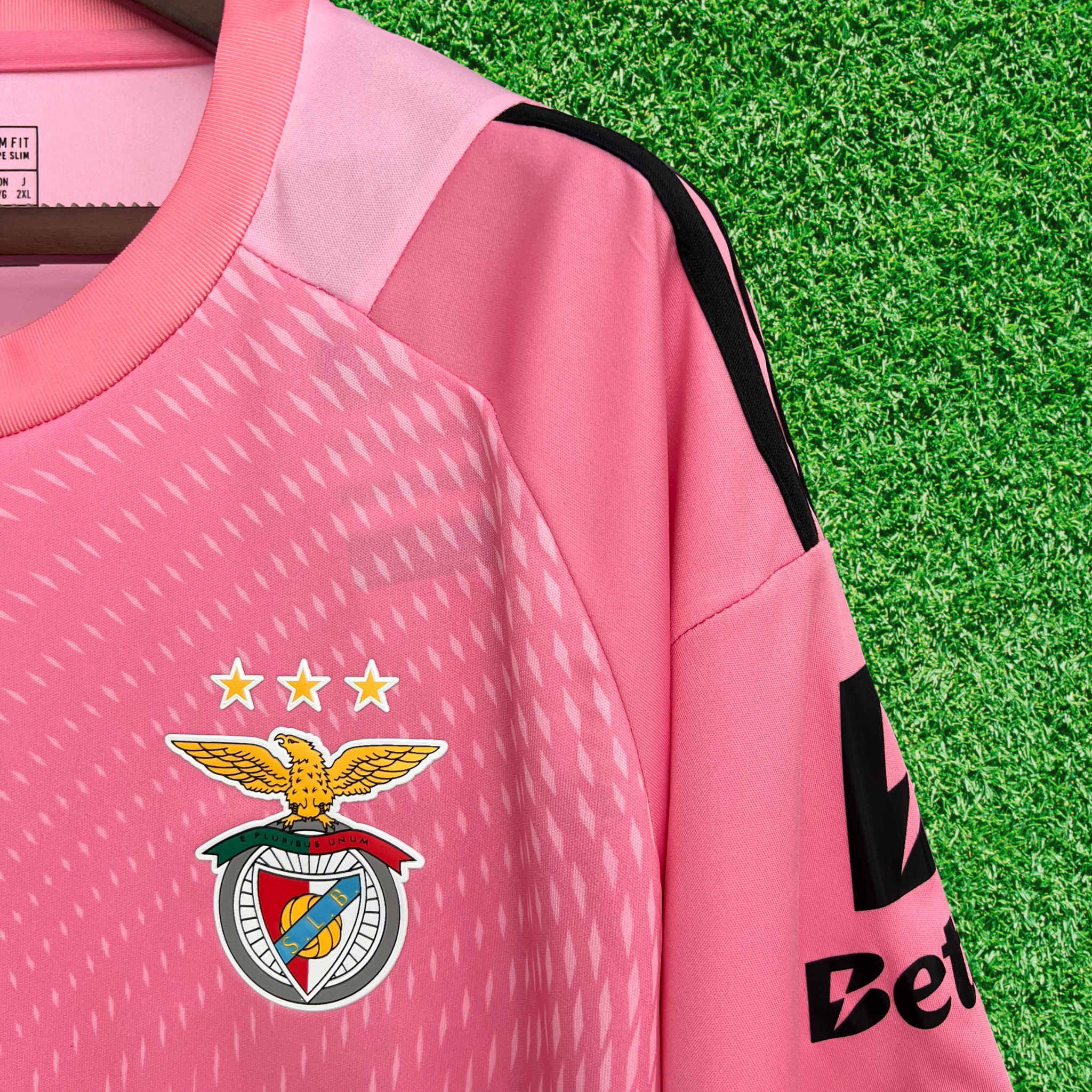 Camisa SL Benfica Goleiro Rosa 25/26 Torcedor