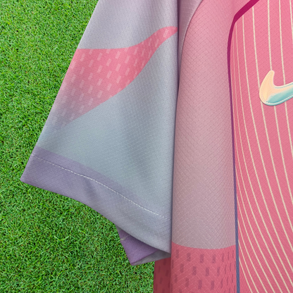 Camiseta rosa del Barcelona 25/26 versión para aficionados 