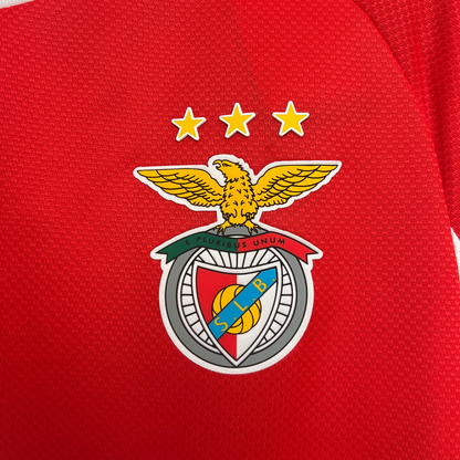 SL Benfica Home Jersey 25/26 Long Sleeve