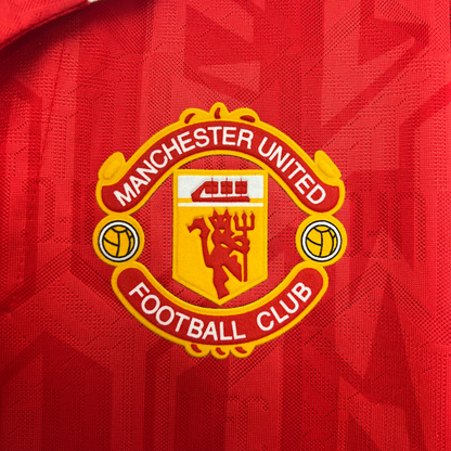 Camiseta de local del Manchester United 92/94 retro de manga larga 