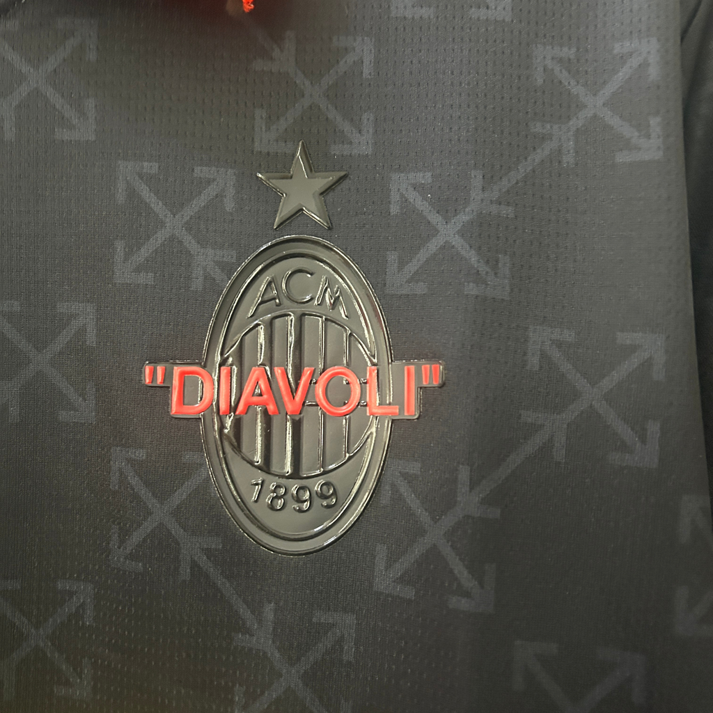 Camisa AC Milan Off-White 25/26 Torcedor