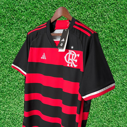 Camiseta Flamengo Local 24/25 Versión Fan 
