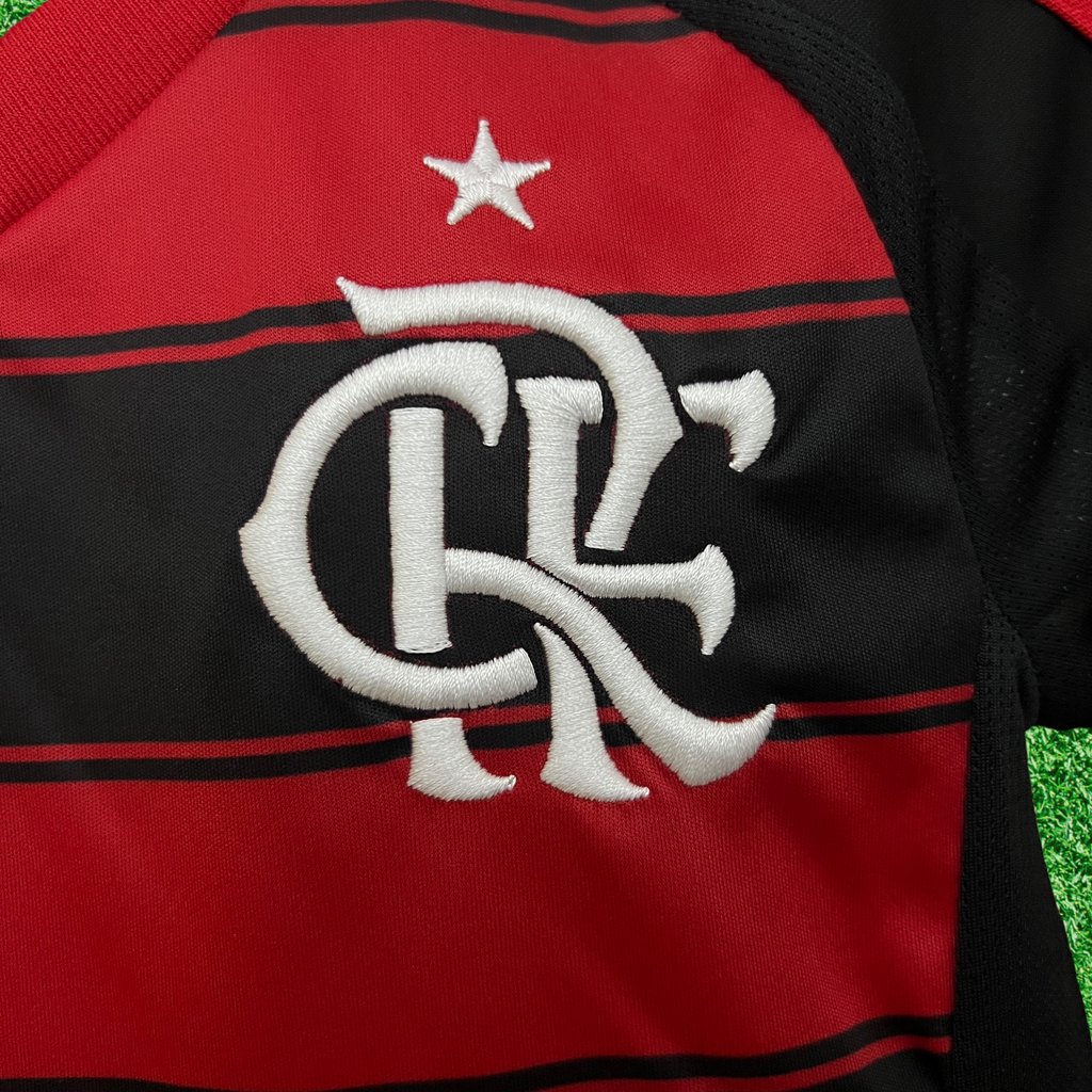 Kit Flamengo I Manga Longa 25/26 Infantil