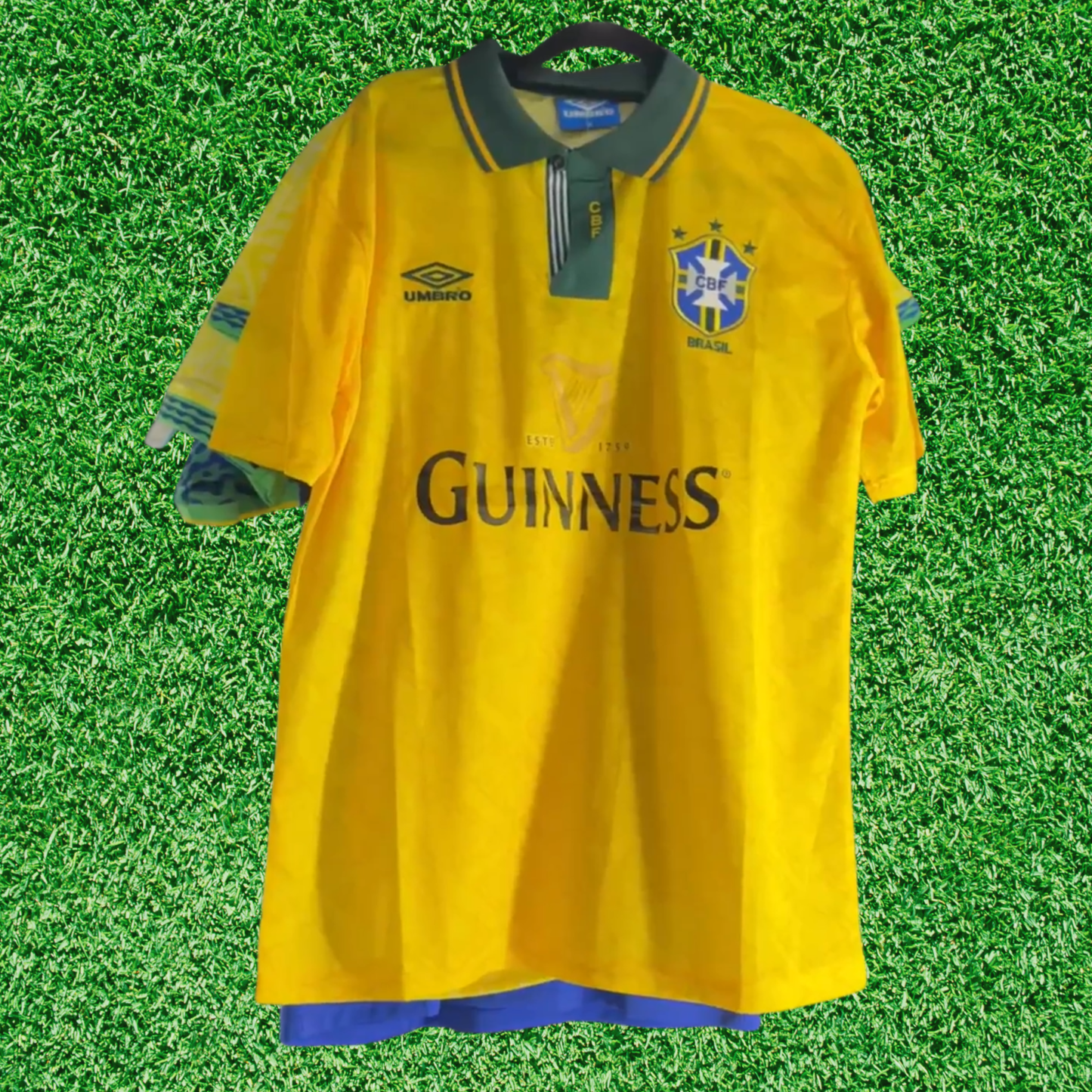 Brazil Home Jersey 91/93 Retro