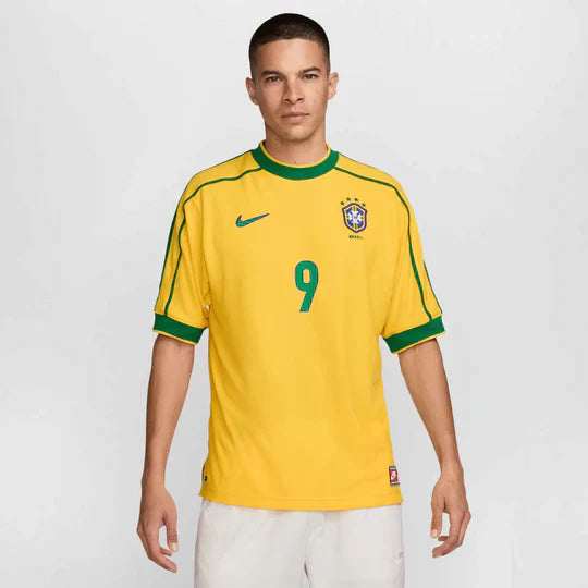 Brazil 1998 I Home Jersey - Retro Version