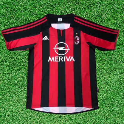 Camiseta de local del AC Milan 03/04 Retro 
