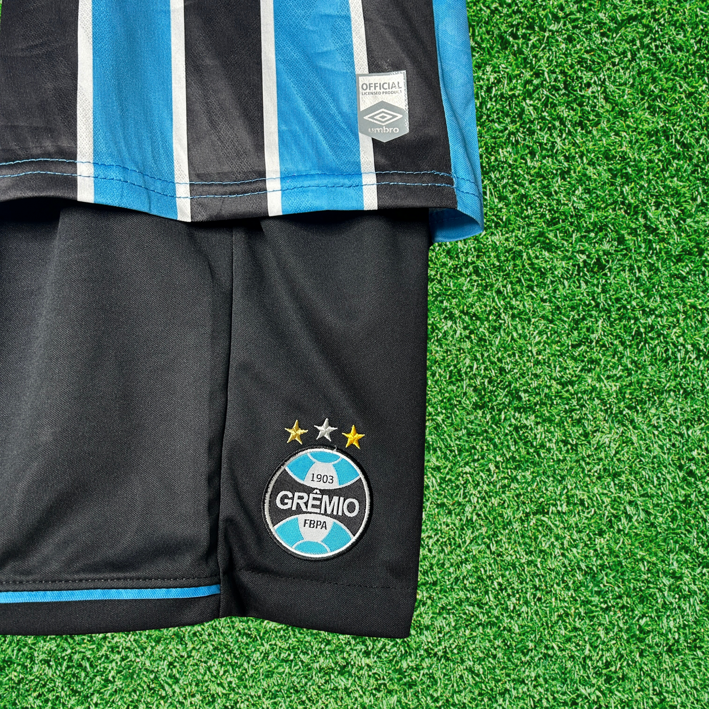 Kit local del Grêmio 25/26 para niños 