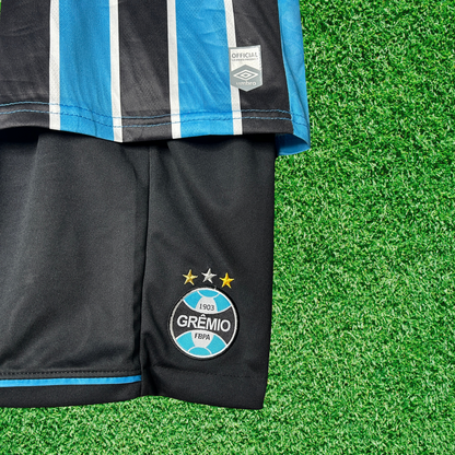 Kit local del Grêmio 25/26 para niños 