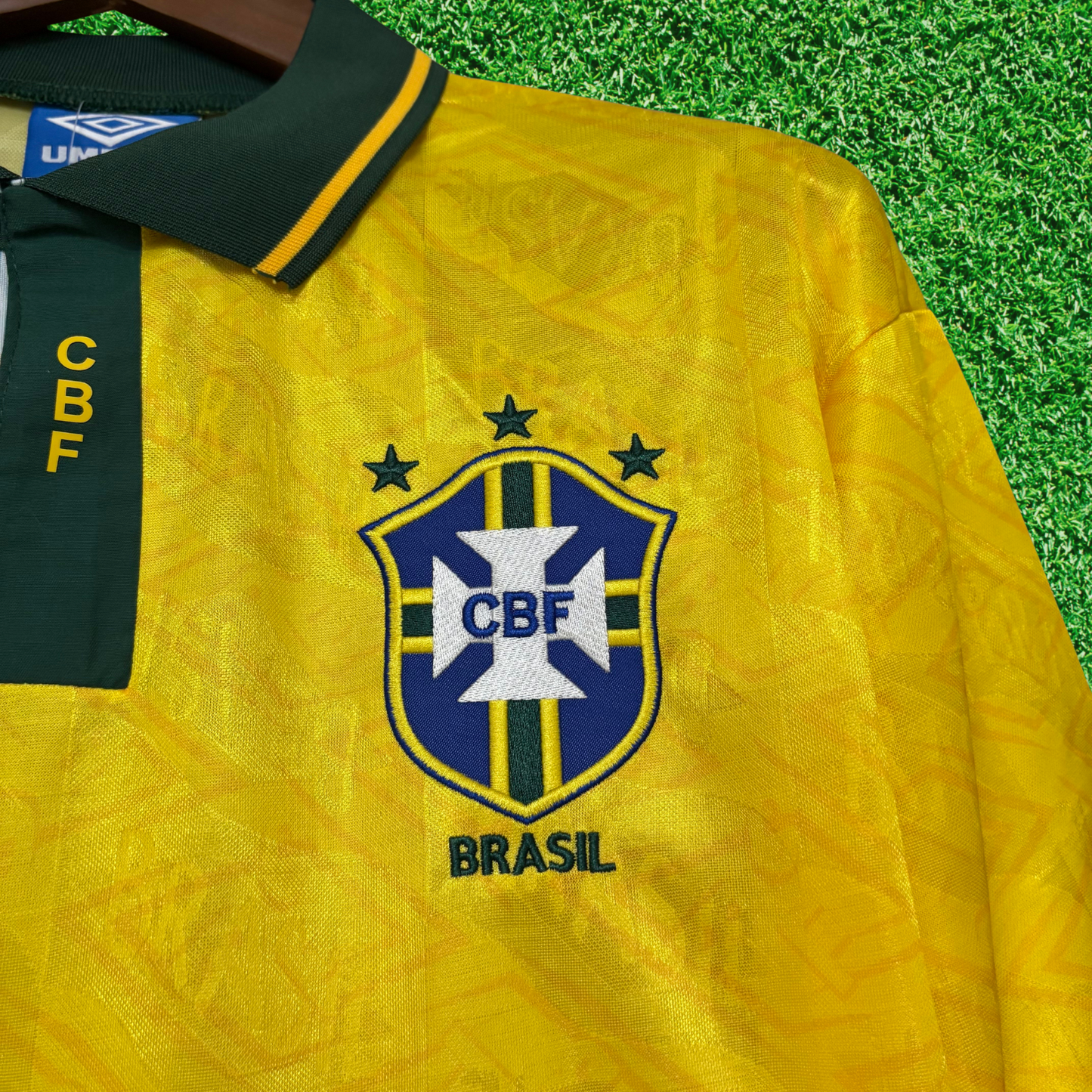 Brazil Home Jersey 91/93 Retro