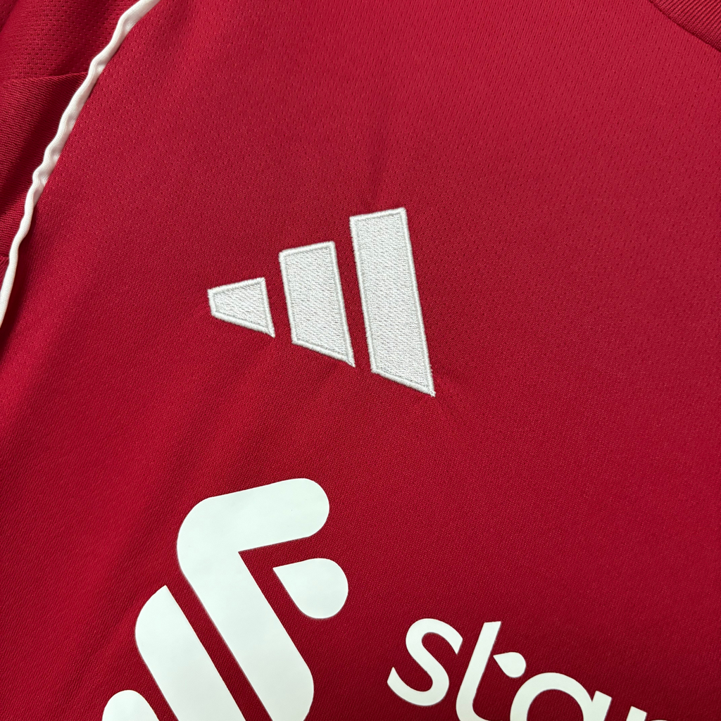 Camisa Liverpool FC I 25/26 Manga Longa