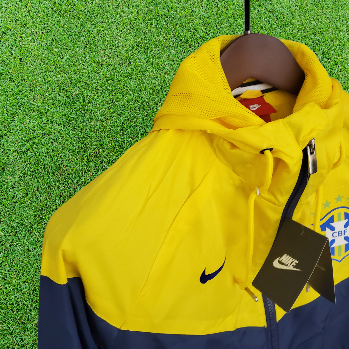 Brazil Blue/Yellow Windbreaker