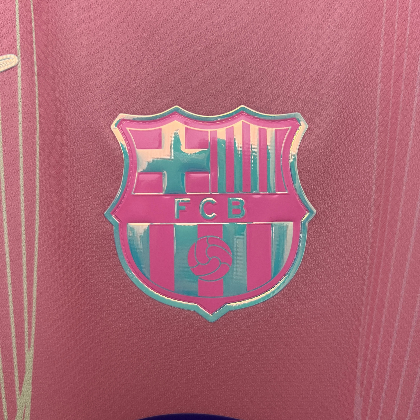 Camiseta rosa del Barcelona 25/26 versión para aficionados 