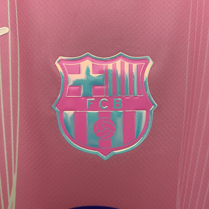 Camiseta rosa del Barcelona 25/26 versión para aficionados 