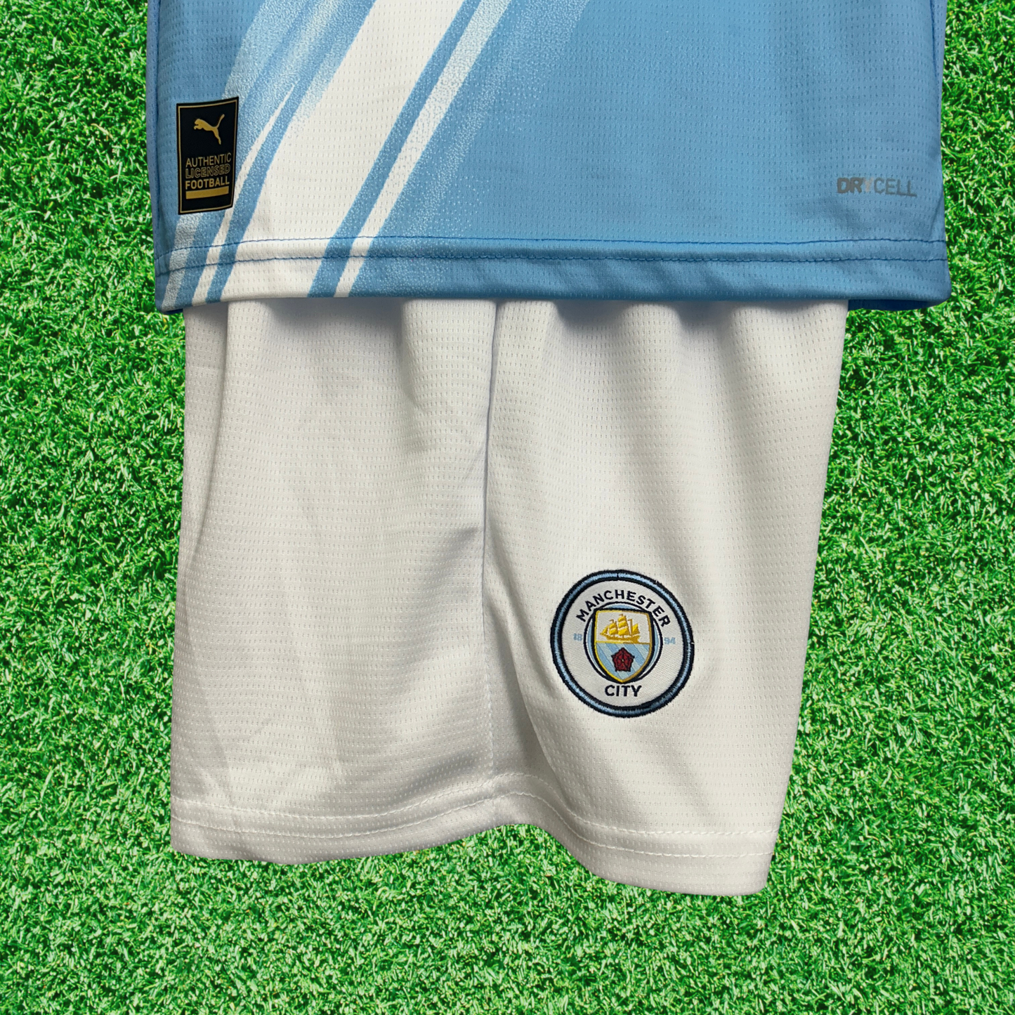 Kit infantil del Manchester City I 25/26 