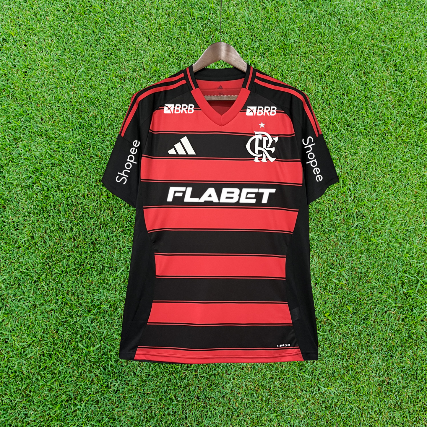 Camiseta Flamengo Local 25/26 Versión Fan 