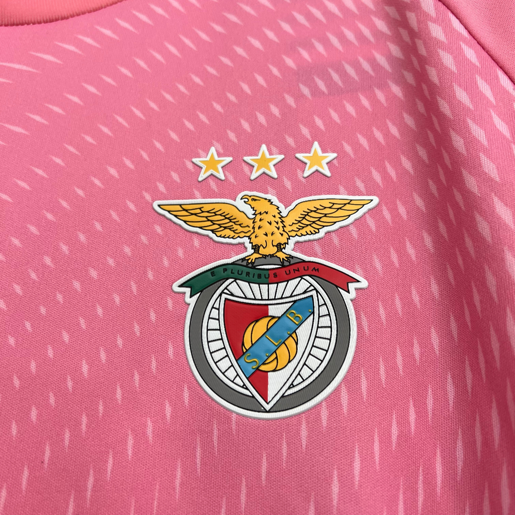 Camisa SL Benfica Goleiro Rosa 25/26 Torcedor