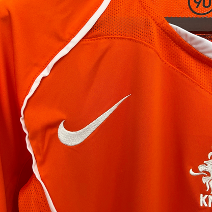 Netherlands Home Jersey 2004 Retro 