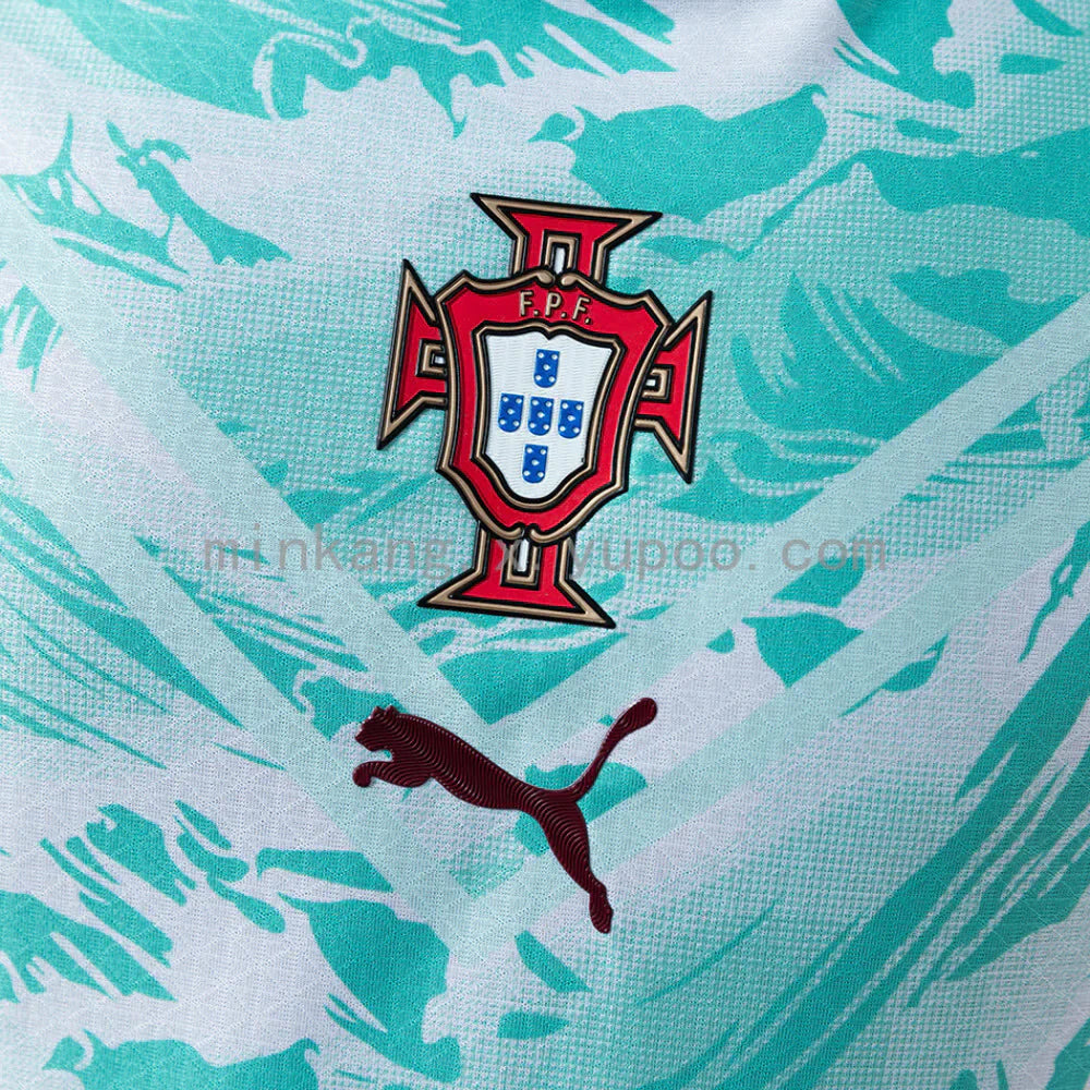 Camisola Seleção Portugal Player Authentic alternativa azul/branca COPA DO MUNDO 2026