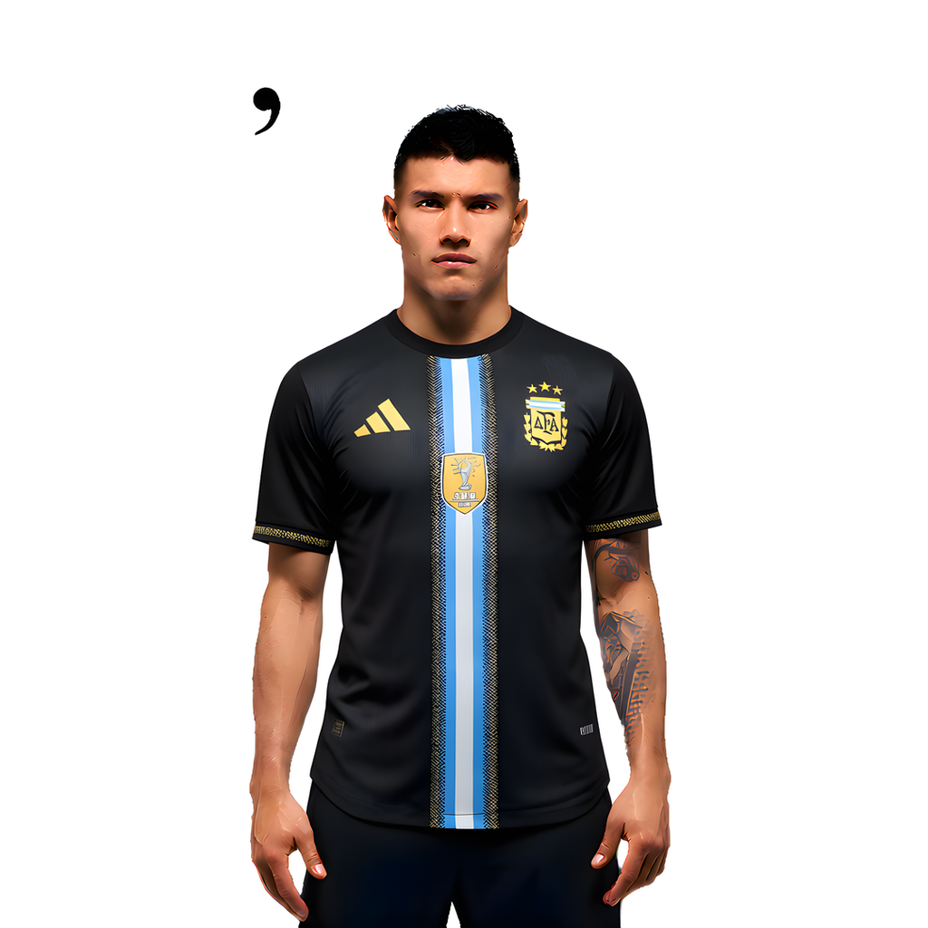 Argentina 25/26 Special Jersey - Black Edition - Fan Version