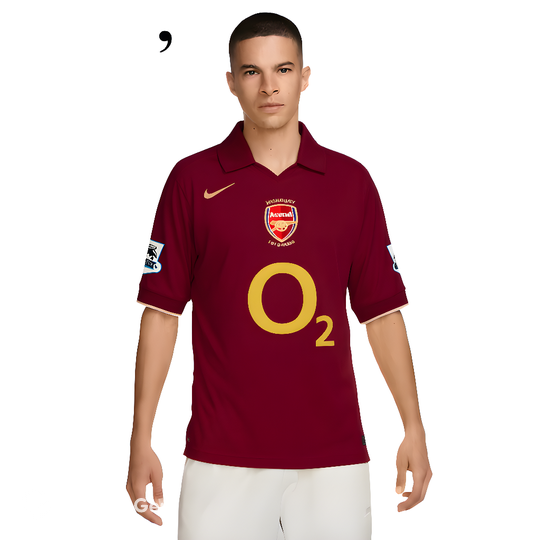 HENRY #14 Arsenal Retro Jersey Home 2005/06