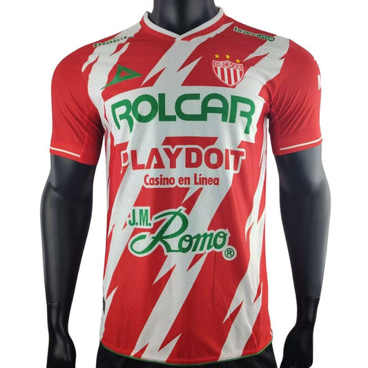 Camiseta de jugador auténtica de local del Club Necaxa 2024/25 - Corte ajustado 