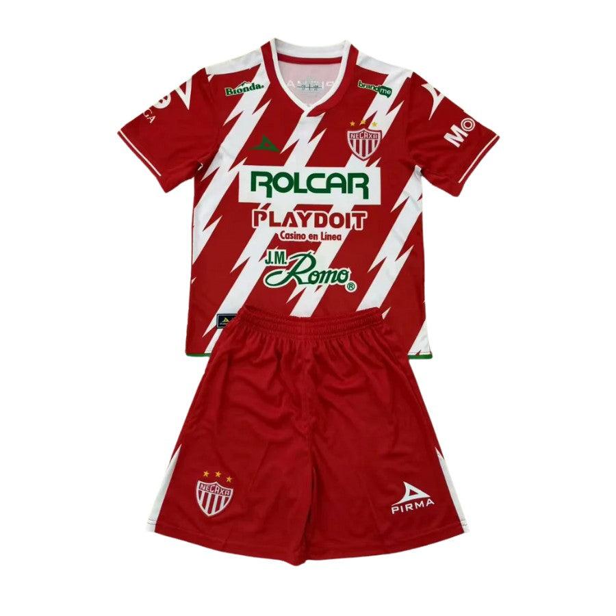 Kids Kit Club Necaxa Home Fan Jersey 2024/25