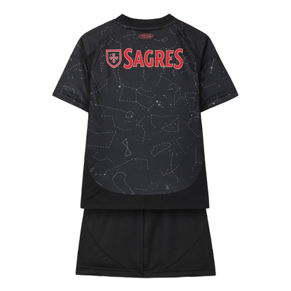 Conjunto Infantil Benfica Alternativa 2024/25 - ÚLTIMAS UNIDADES! 🔥🦅