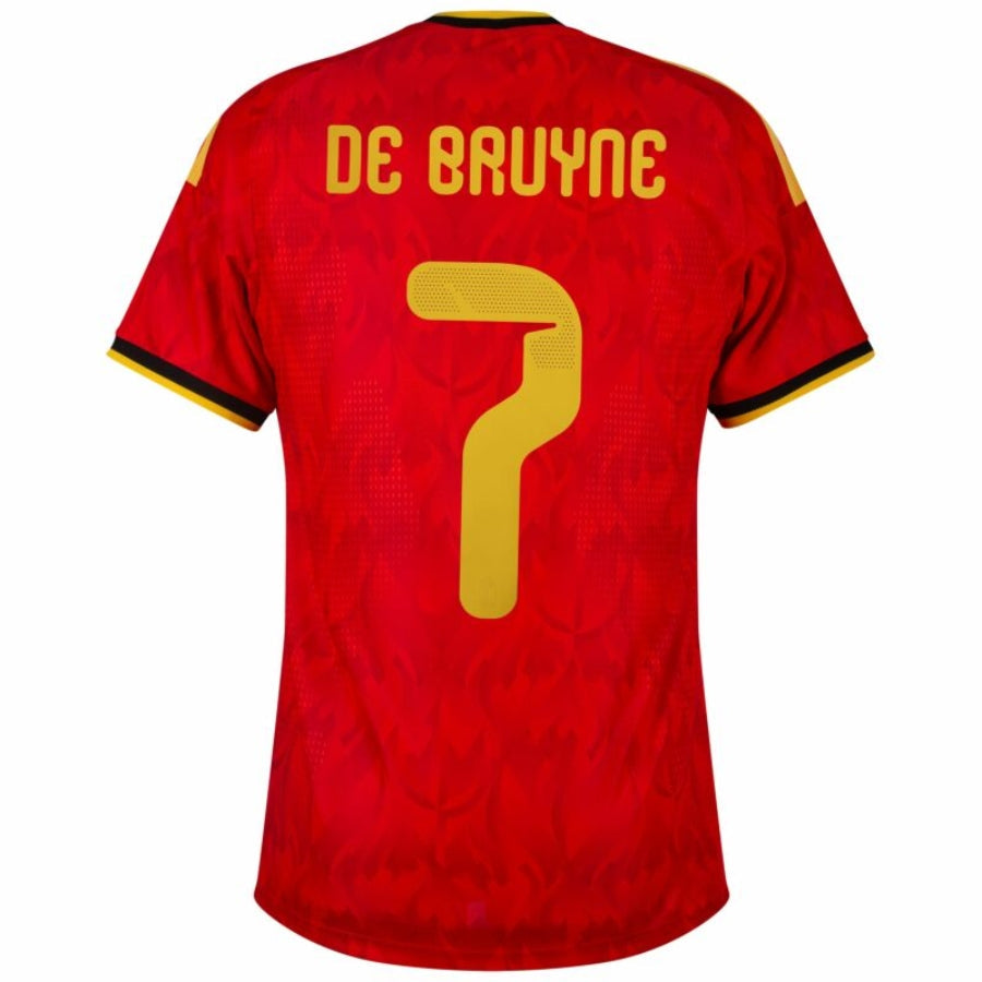 Belgium Home De Bruyne 7 Fan Jersey Shirt 2026 World Cup