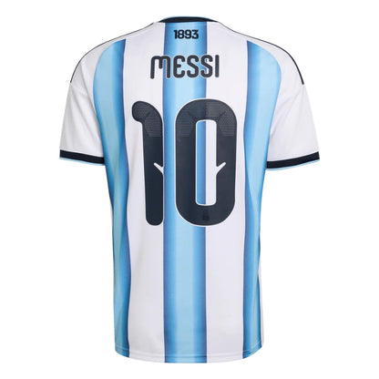 Kids Kit Argentina Home Messi 10 Fan Jersey Shirt 2026 World Cup