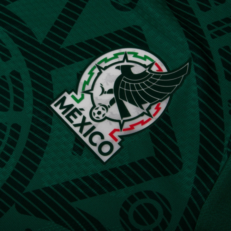 Camiseta de jugador auténtica de México (ajuste ajustado) para el Mundial 2026