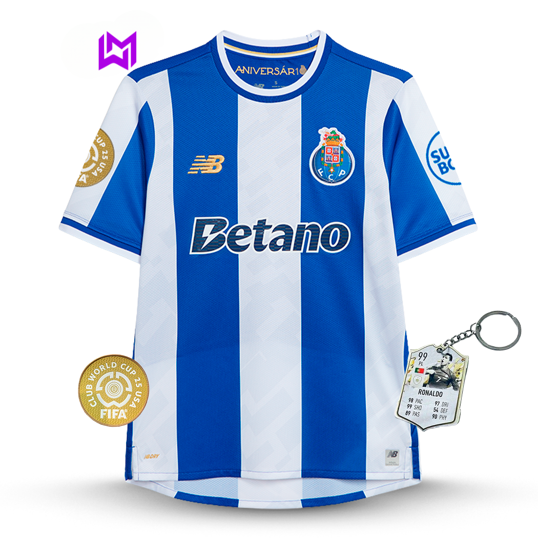 Camisola Porto Principal 2025/26 - ÚLTIMAS UNIDADES! 🔥🐉