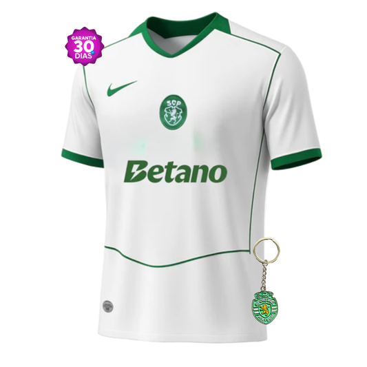 Camisola TOTAL 90 branca simbolo stromp Sporting 2025/26 - EXCLUSIVA