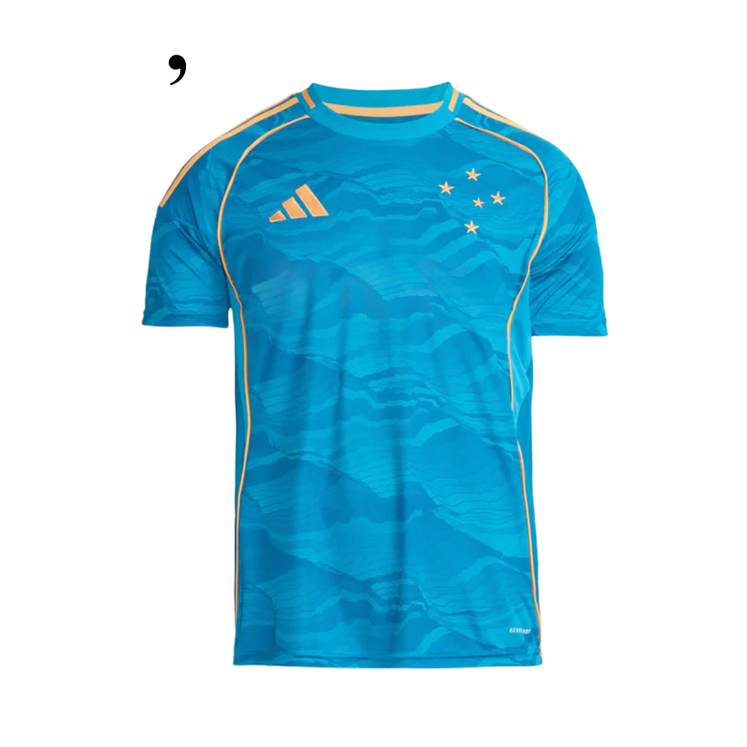 Camisa Cruzeiro 2025/26 Third - Fan Version - No Sponsorship