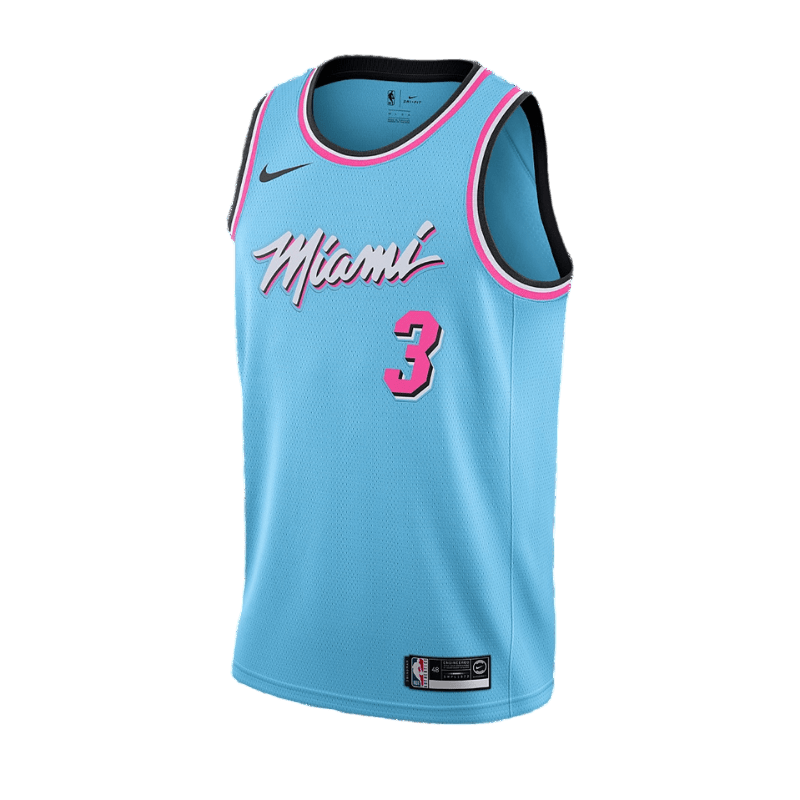 Miami Heat Dwyane Wade Nike City Edition - Azul