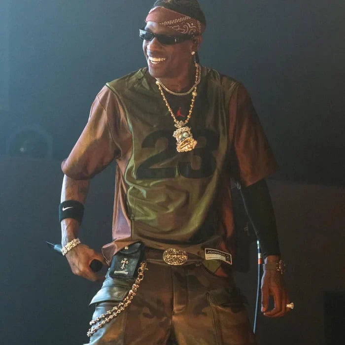 Camiseta local del Barcelona Travis Scott 24/25 (versión para aficionados) 