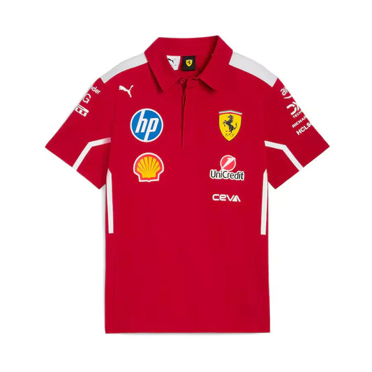 Polo del equipo de F1 de la Scuderia Ferrari 2025 Fórmula 1 F1