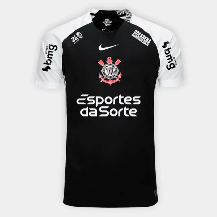 Corinthians 25/26 II Away Jersey - Player Version - All sponsorships