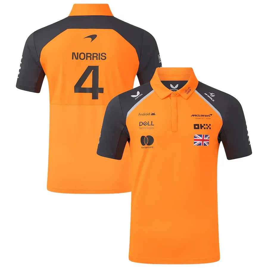 McLaren 2025 Team Lando Norris Polo Formula 1 F1  Formula One