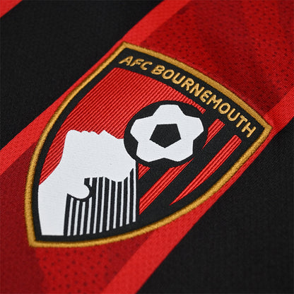 Bournemouth Shirt 25/26 Home - Red / Black Fan Version