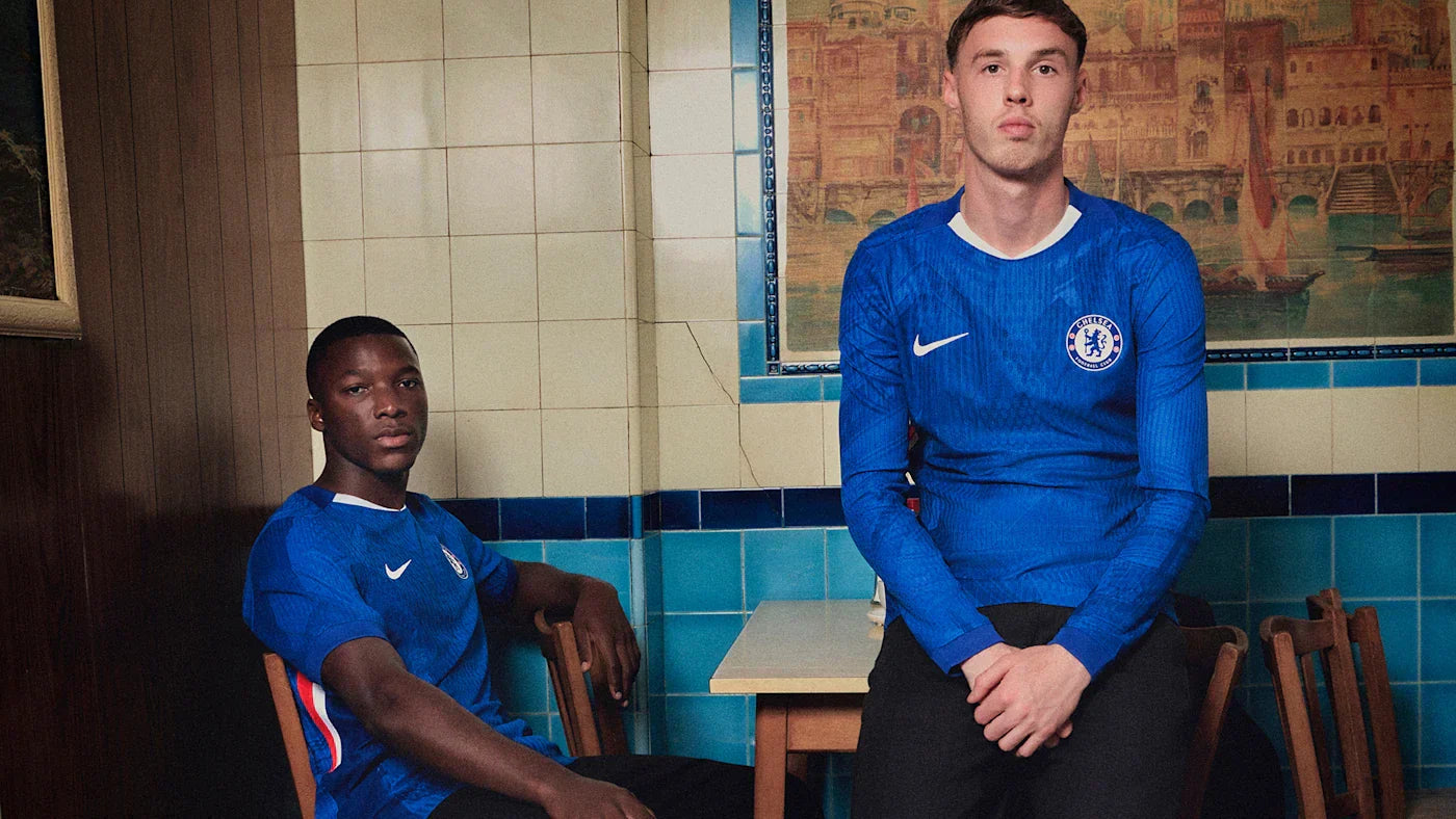 Chelsea Home Jersey 25/26 with World Champions 25 printing