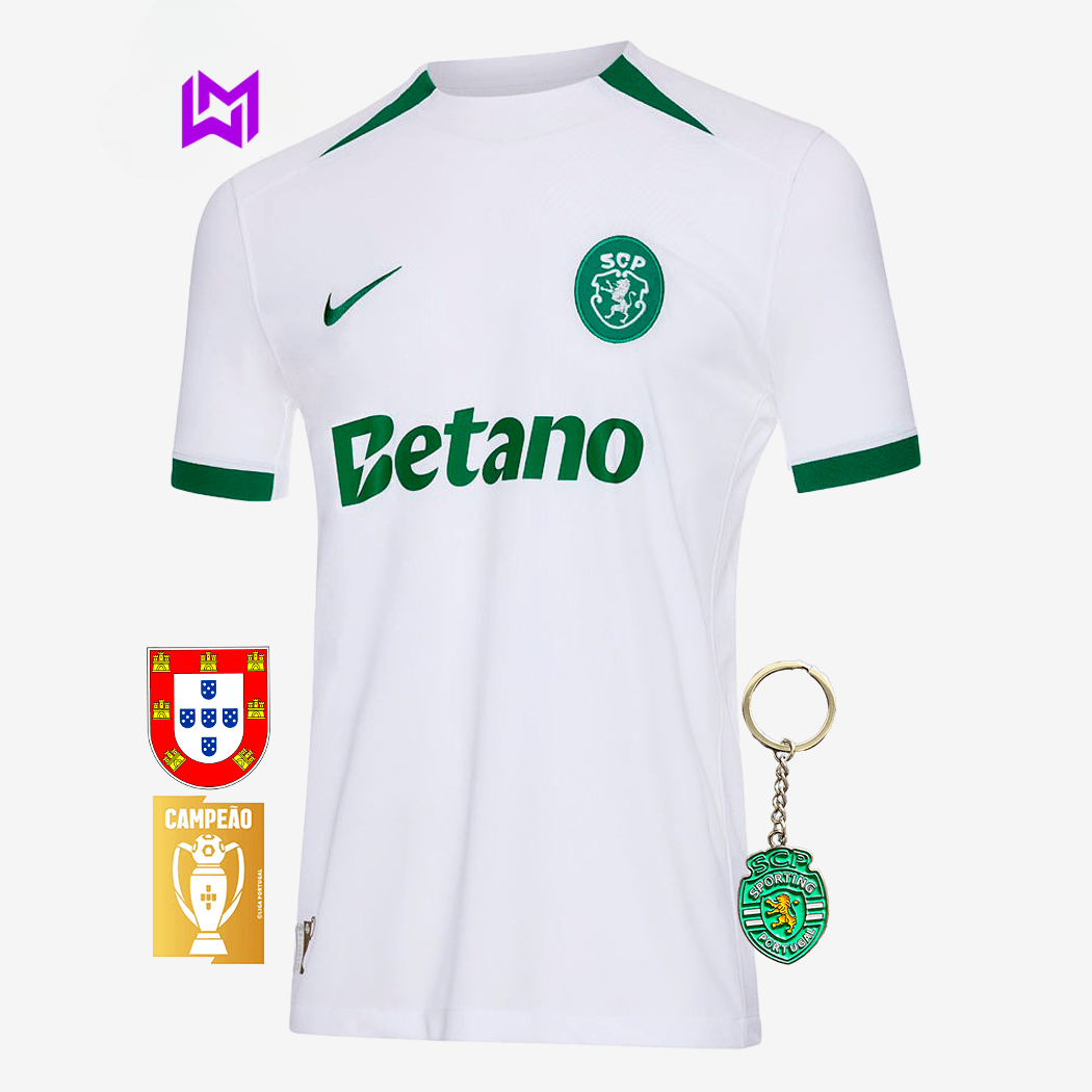 Camisola Sporting Alternativa 2024/25 - ÚLTIMAS UNIDADES! 🔥💚