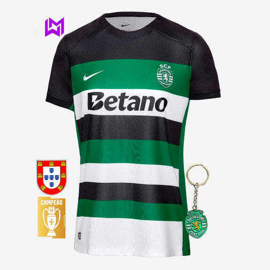 Camisola Feminina Sporting Principal 2024/25 - ÚLTIMAS UNIDADES! 🔥💚