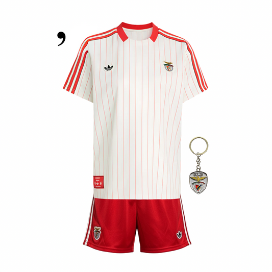 Conjunto infantil blanco Benfica x Originals 2025/26 - NUEVO LANZAMIENTO 