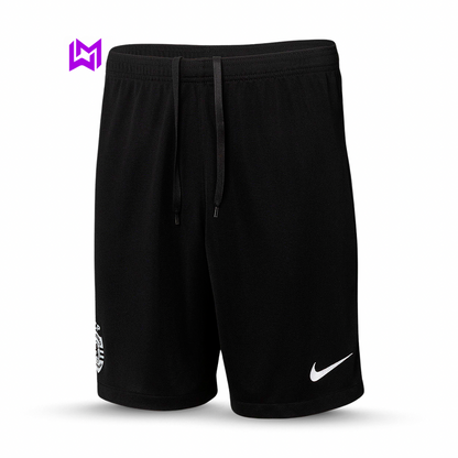 Equipación infantil negra de visitante del Sporting 2025/26 - ¡NUEVO LANZAMIENTO! 🔥💚 