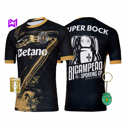 Camiseta del Sporting "7" Ronaldo, bicampeón 2024/25 - ¡Modelo exclusivo! 🦁🏆 