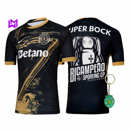 Camiseta del Sporting "7" Ronaldo, bicampeón 2024/25 - ¡Modelo exclusivo! 🦁🏆 