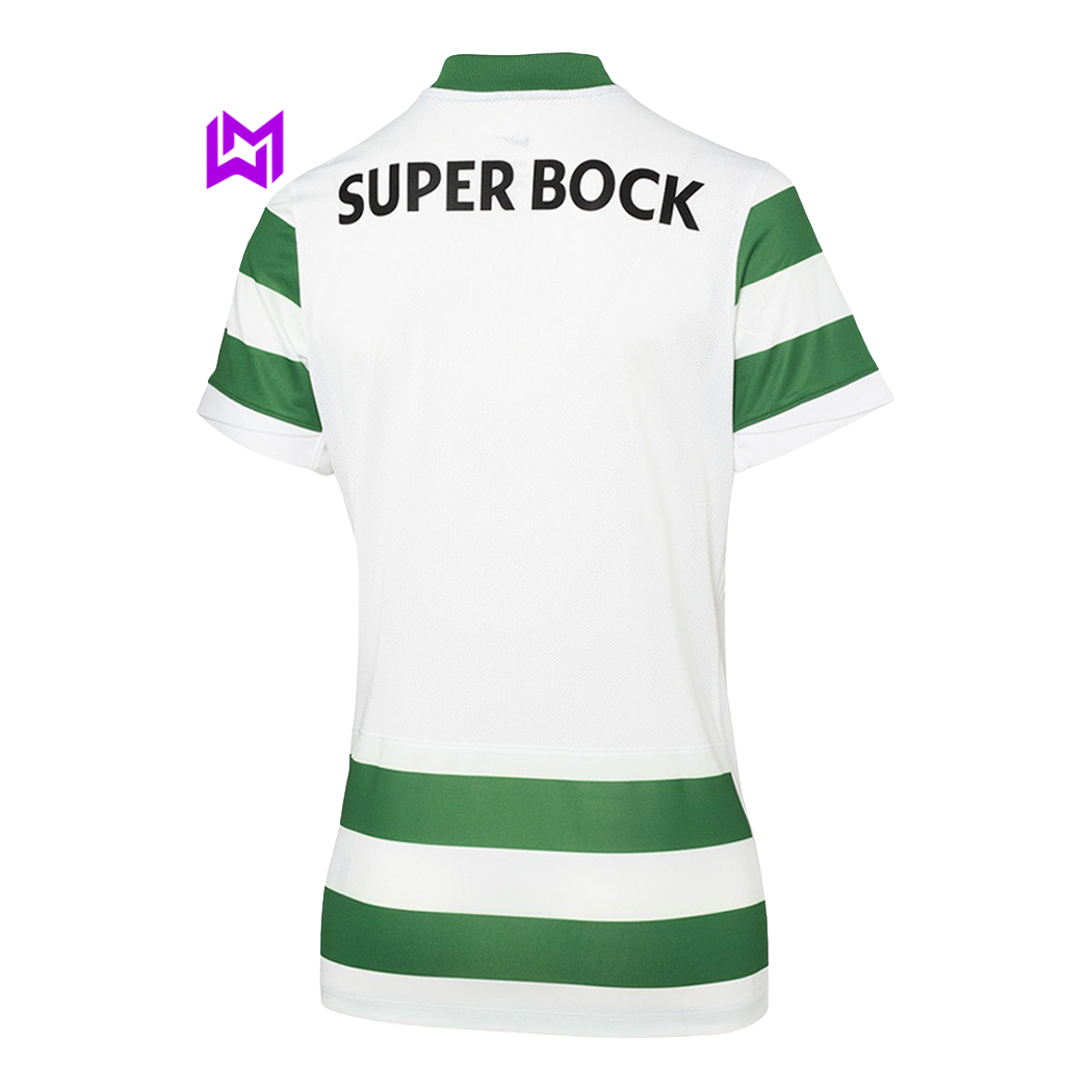 Camisola Feminina Sporting Principal 2025/26 - LANÇAMENTO 🔥💚