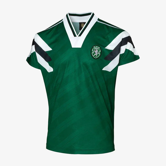 Camisa deportiva vintage retro verde estilo años 90 - 2025/26 [Preventa: 11 a 22 días hábiles] 