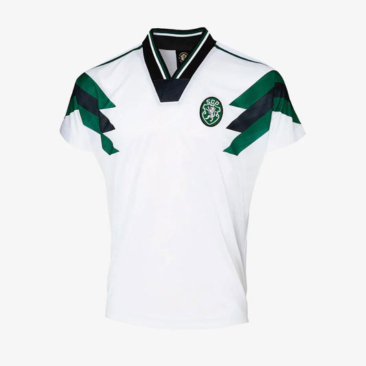 Camisa deportiva vintage retro blanca estilo años 90 - 2025/26 [Preventa: 11 a 22 días hábiles] 