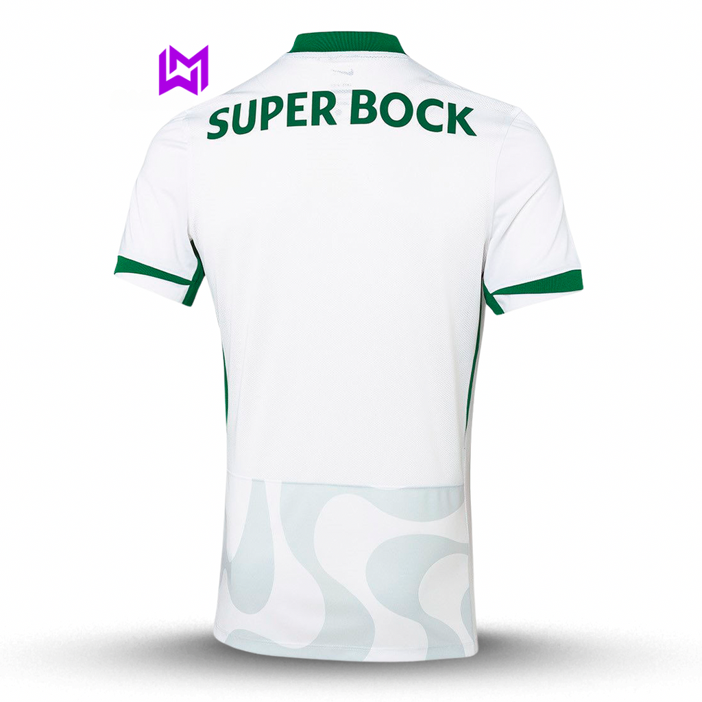 Camisola Sporting Alternativa Branca 2025/26 - LANÇAMENTO! 🔥💚